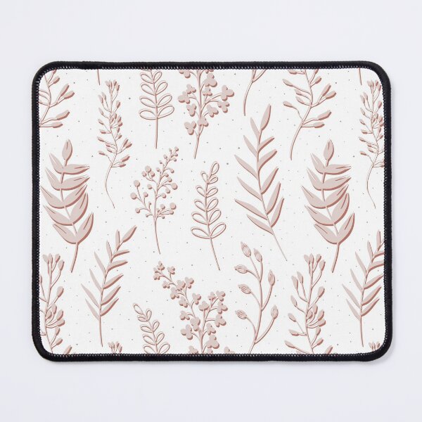 Item preview, Pink grasses on the white background designed and sold by kMariaART.