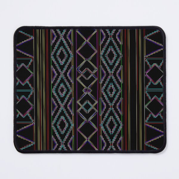 Item preview, Arabesque Neon Lines Art designed and sold by vkdezine.