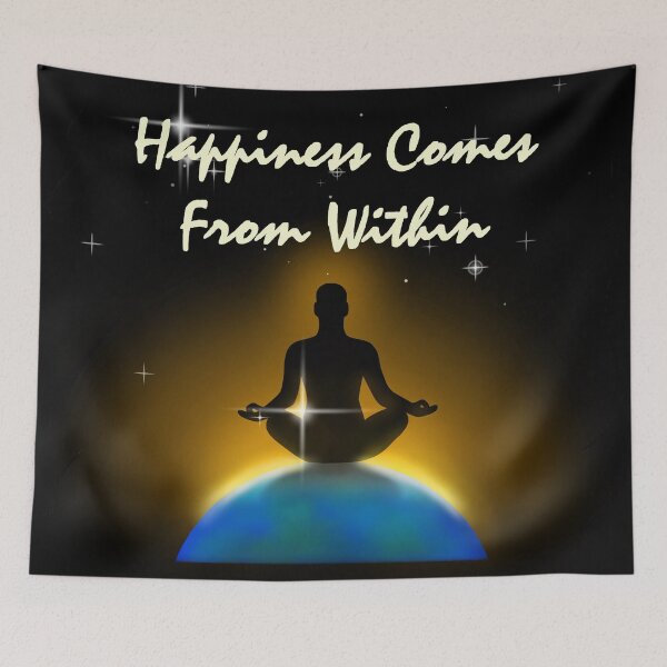 Item preview, Happiness Comes From Within (Color) designed and sold by Michelle Ng.