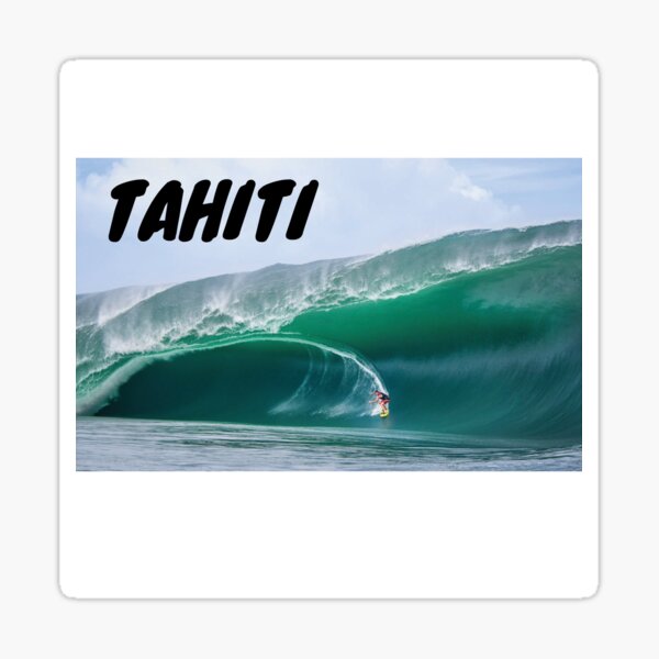 Aperçu de l'œuvre Tahiti surf créée et vendue par Razzarts.