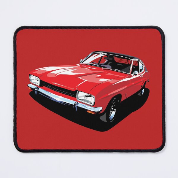 Item preview, Ford Capri in red designed and sold by candc-retro.
