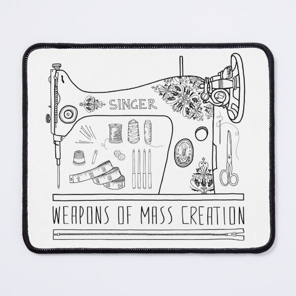 Item preview, Weapons Of Mass Creation - Sewing designed and sold by BiancaGreen.
