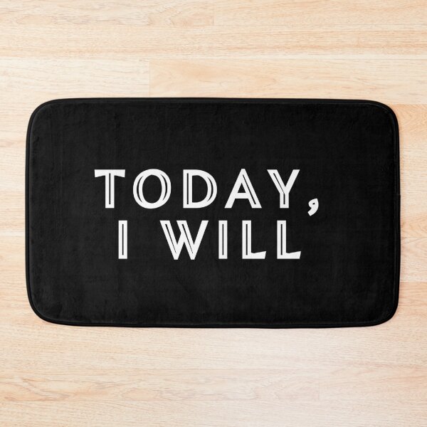 Item preview, Today I Will Words Of Affirmation - Affirmative Action-Action Attitude Quotes designed and sold by Red-ElYoubi.