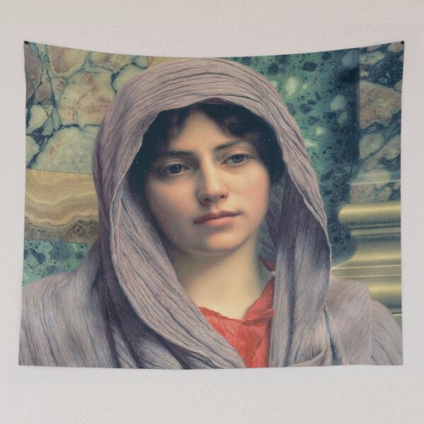 Item preview, John William Godward - Lycinna (1918) designed and sold by Vivanne-art.