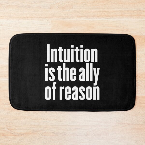 Item preview, Intuition is the ally of reason v.7 designed and sold by x1brett.