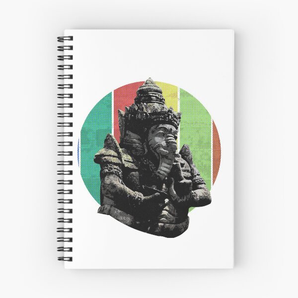 Item preview, Ganesh Retro art designed and sold by tamilstickers.