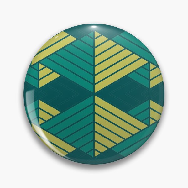 Artikelvorschau, Green Pyramids Symmetric Pattern entworfen und verkauft von bubblyshades.