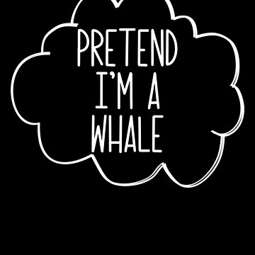 Vorschaubild zum Design Pretend I'm A Whale Lazy Halloween Costume Pretend Whale Gear von DynamicDesign