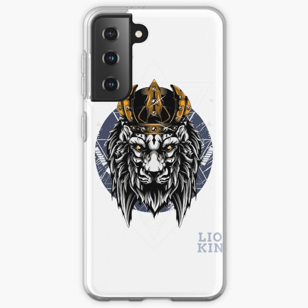 Lion King Digital Art Shirt Samsung Galaxy Soft Case