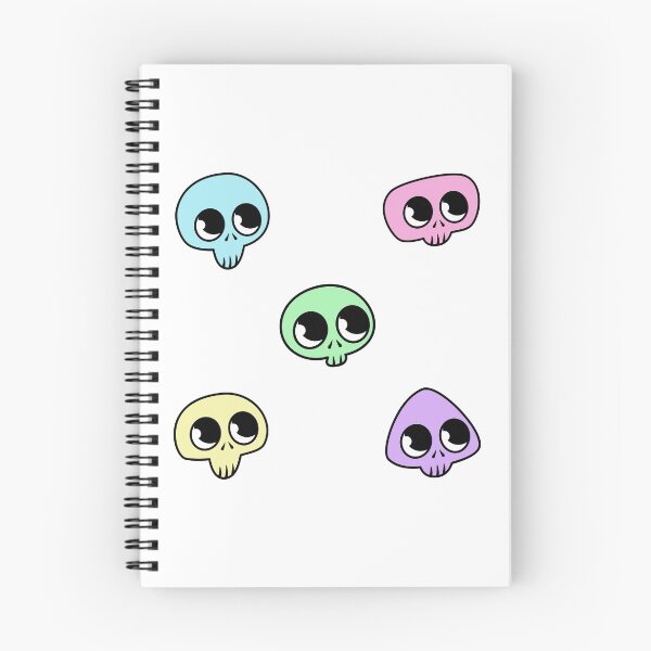Item preview, Cute Skulls Colour Pack designed and sold by Art by Nath.