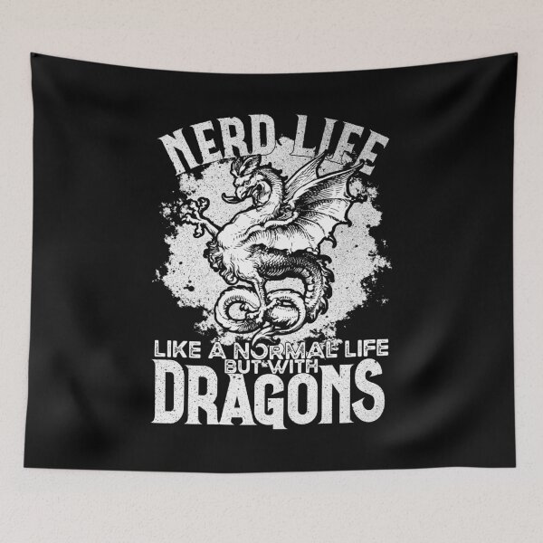 Item preview, Nerd Life - Dragon Mythical Creature designed and sold by Myth-Creatures.