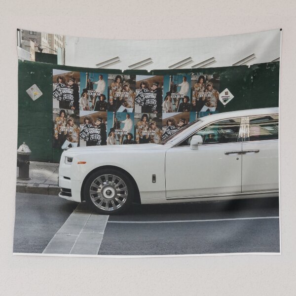 Item preview, White Car And Street Art designed and sold by asun5.