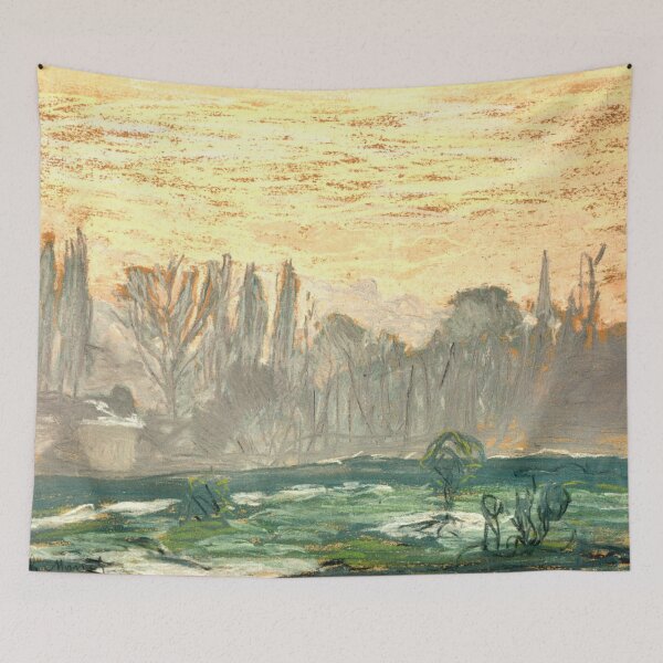 Item preview, Winter Landscape by Claude Monet designed and sold by juvelo.