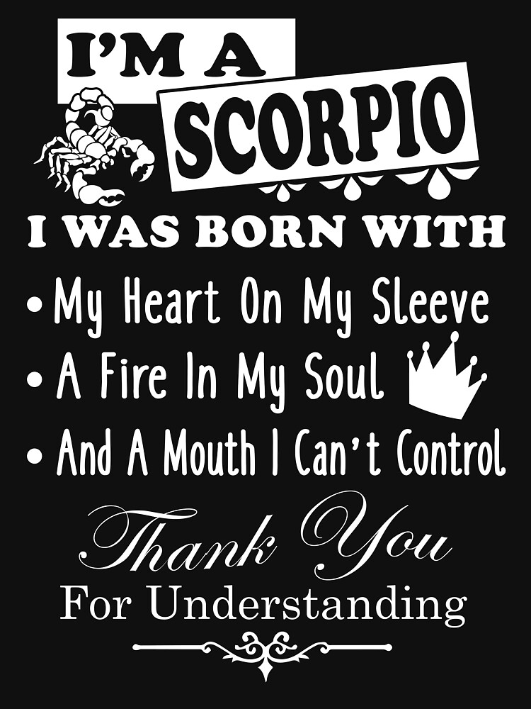 i-am-a-scorpio-shirt-t-shirt-by-niceredtee-redbubble