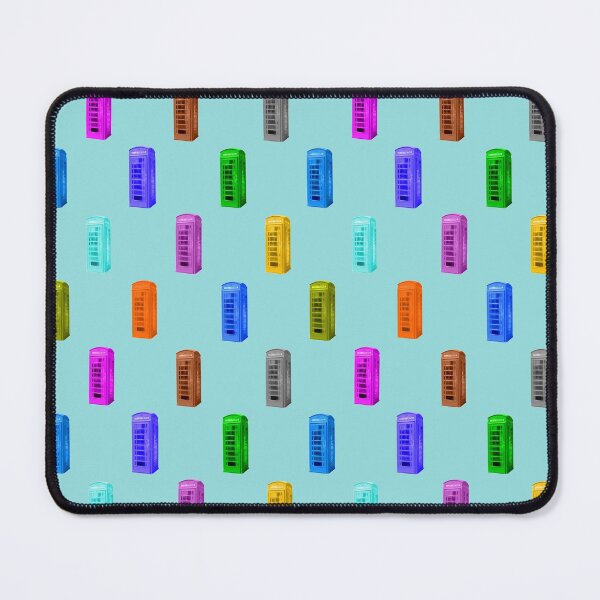 Item preview, Phone booth on limpet shell background designed and sold by AHELENE.