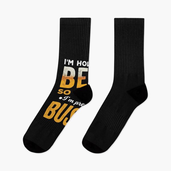 Item preview, I'M Holding A Beer So Yeah I'M Pretty Busy Funny Drinking designed and sold by ferverena4.