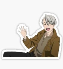 Heart Mouth Boy Sticker