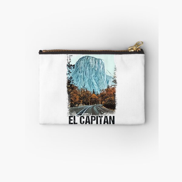 Item preview, El Capitan Yosemite National Park Vintage Retro Art Style Mountain Summit designed and sold by Naumovski.