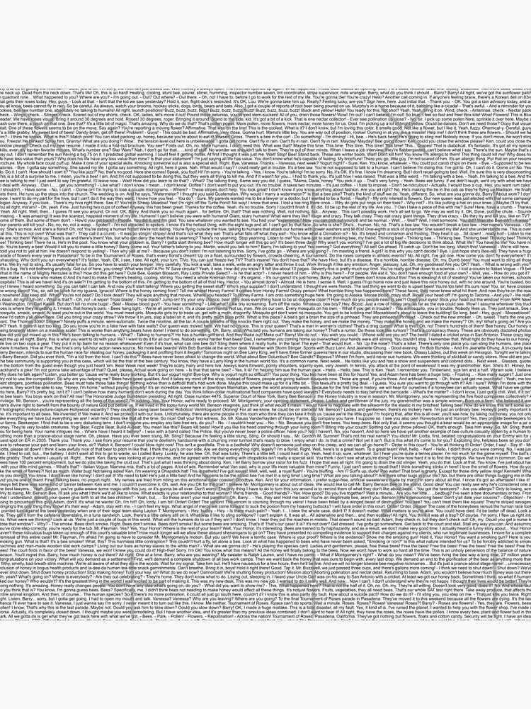 Bee Movie Script Memes The Entire Bee Movie Script Without Any Spaces.