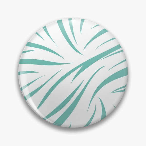 Item preview, Turquoise Wavy Fur Pattern designed and sold by bubblyshades.