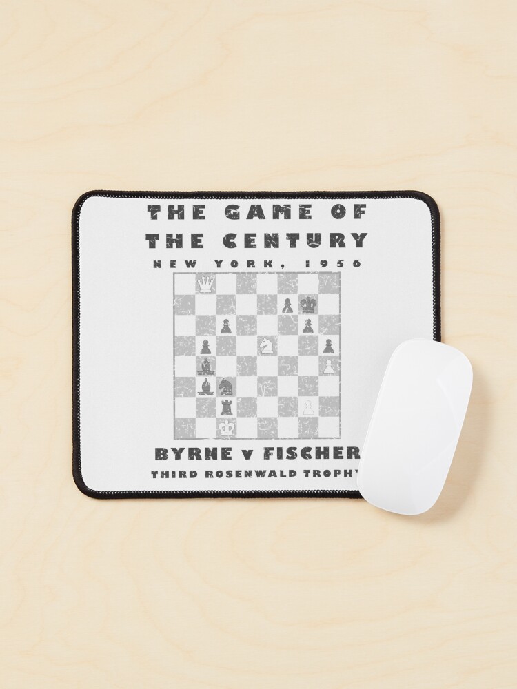 Chess 'Game of the Century' - Byrne v Fischer 1956 Mouse Pad for Sale by  fourthreethree