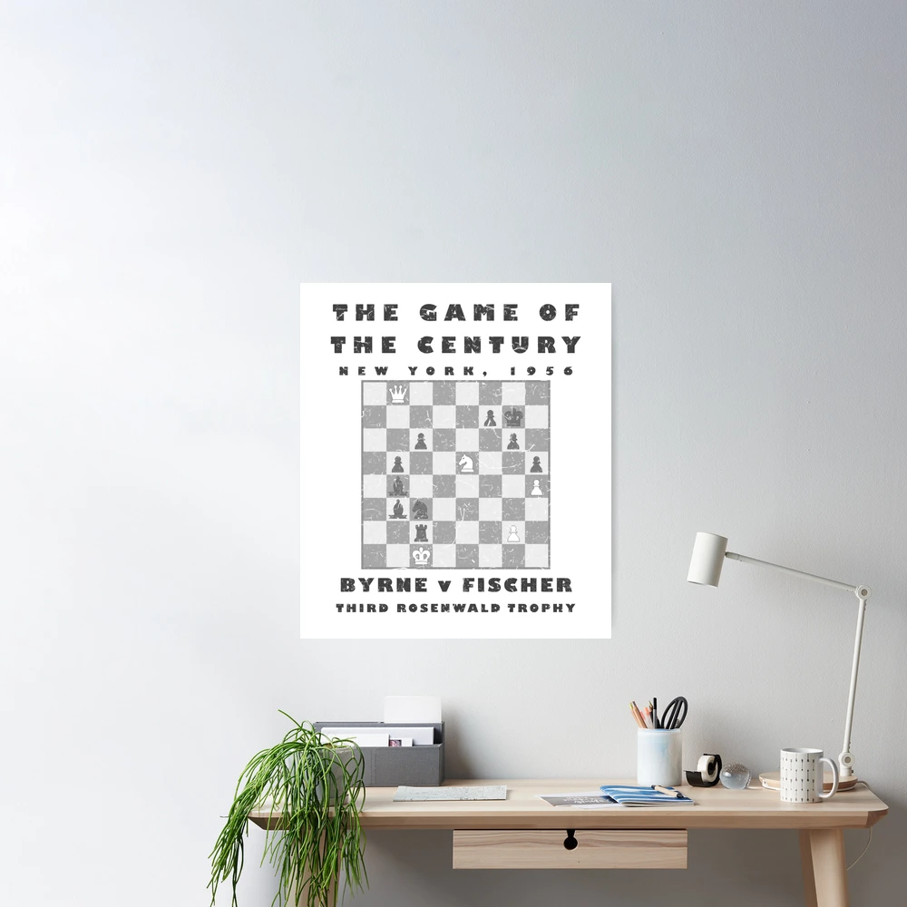 Chess 'Game of the Century' - Byrne v Fischer 1956 Mouse Pad for Sale by  fourthreethree