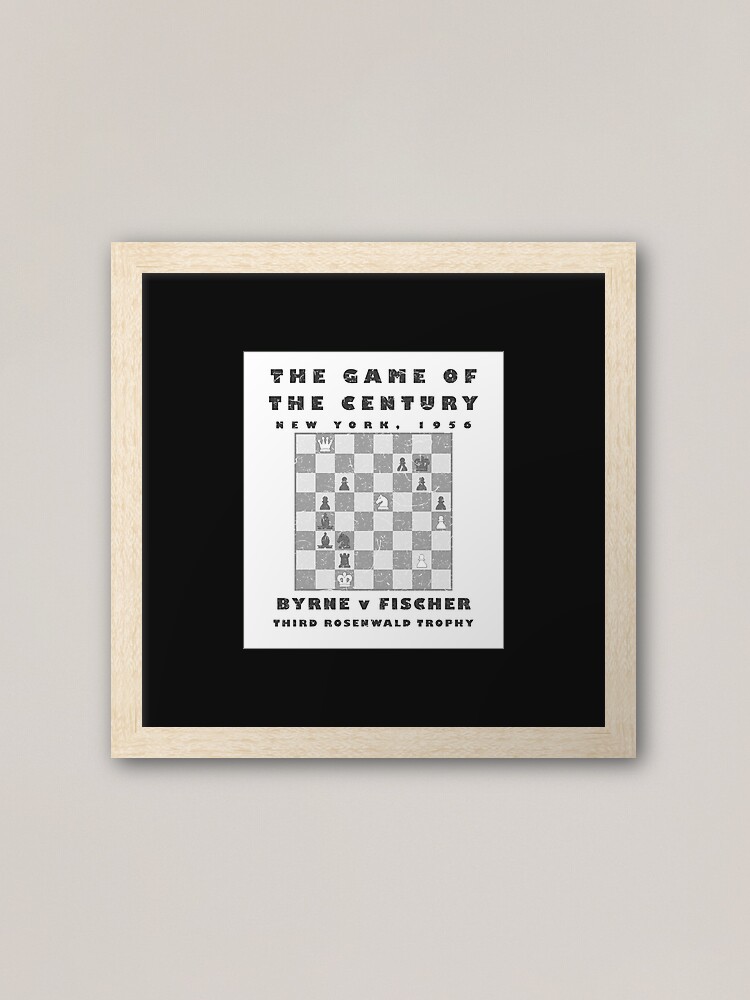 Chess 'Game of the Century' - Byrne v Fischer 1956 | Greeting Card