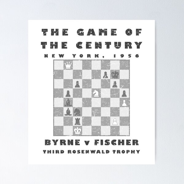 Chess 'Match of the Century' - Fischer v Spassky 1972 Poster for Sale by  fourthreethree