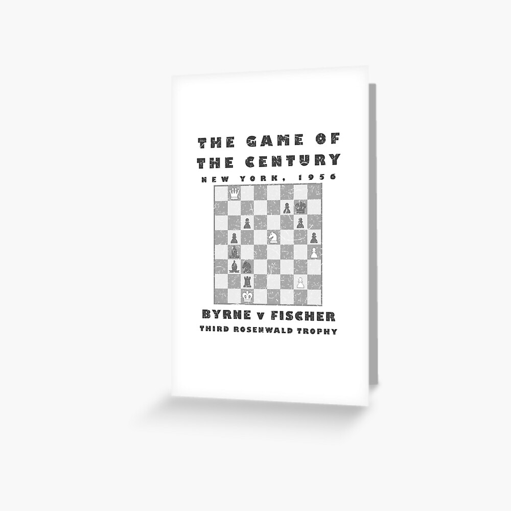 Chess 'Game of the Century' - Byrne v Fischer 1956 Mouse Pad for Sale by  fourthreethree