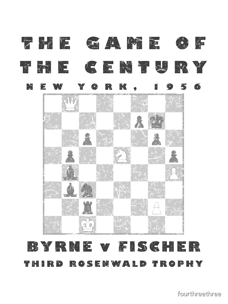 Chess 'Game of the Century' - Byrne v Fischer 1956 | Greeting Card