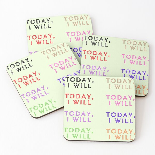 Item preview, Today I Will Words Of Affirmation Set Pack - Affirmative Action-Action Attitude Quotes designed and sold by Red-ElYoubi.