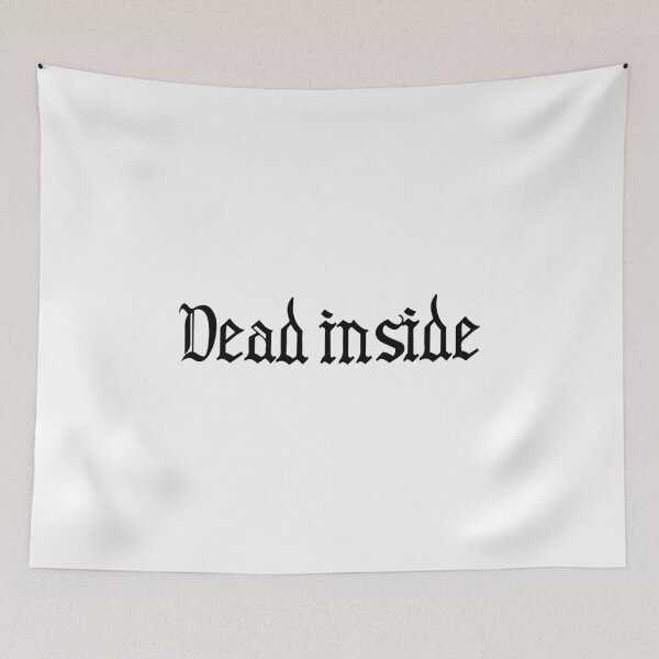 Item preview, Dead inside Gothic designed and sold by HussainArt99.