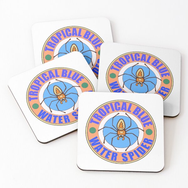 Item preview, Tropical Blue Water Spider designed and sold by uta917.