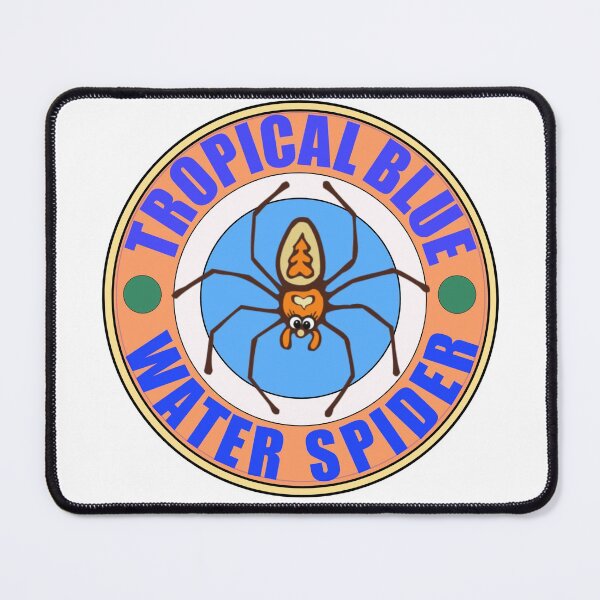 Item preview, Tropical Blue Water Spider designed and sold by uta917.