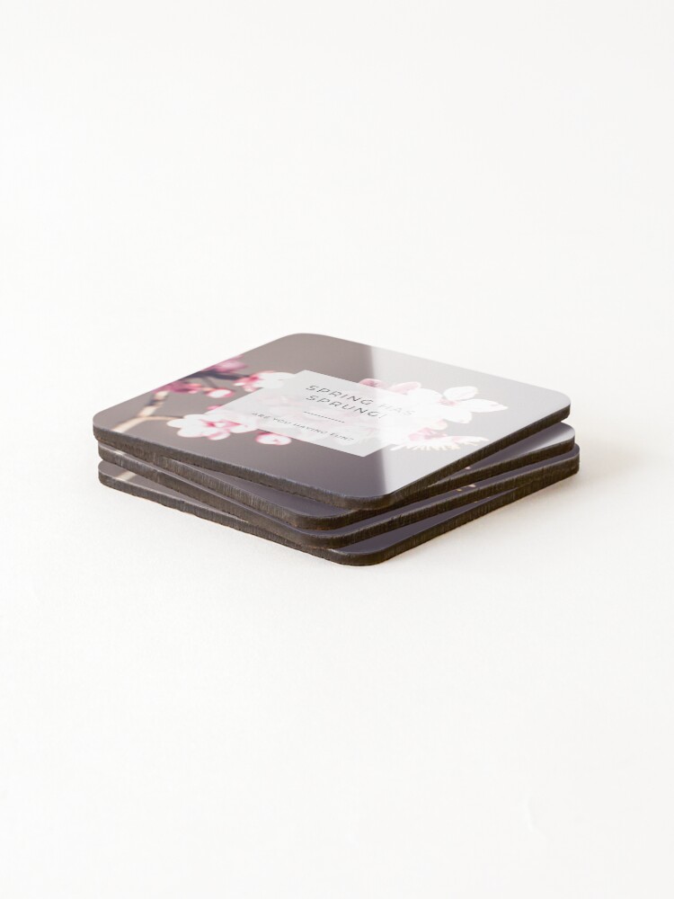 Thumbnail 4 of 5, Coasters (Set of 4), Spring designed and sold by ReteosTavit.