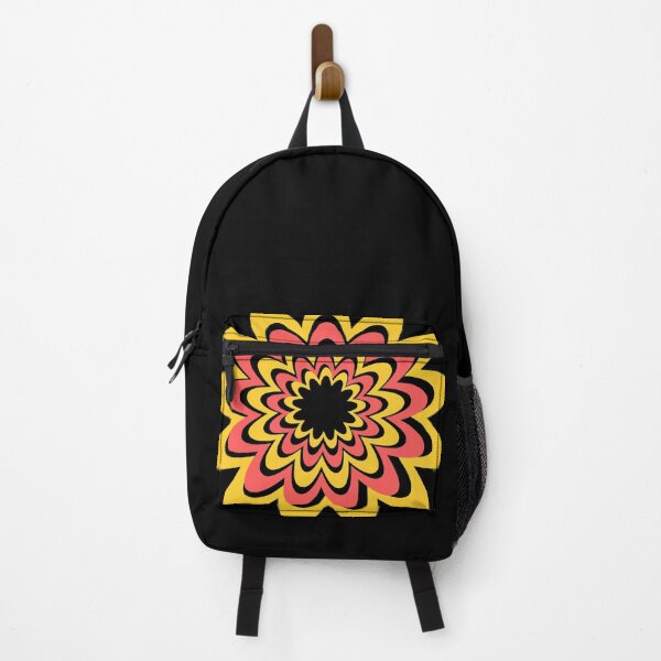 Item preview, yellow and red illustrated flower NFT designed and sold by AurelsPrints.