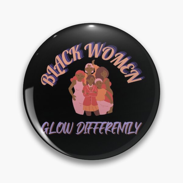 Item preview, Black Women Glow Differently designed and sold by Simi2020.