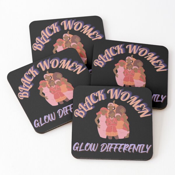 Item preview, Black Women Glow Differently designed and sold by Simi2020.