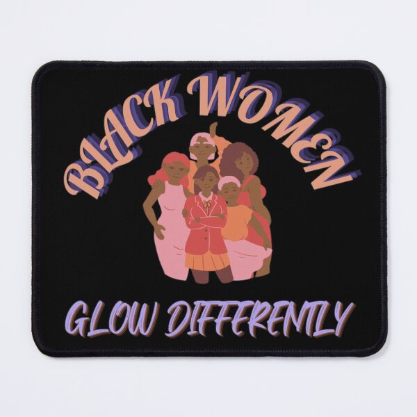 Item preview, Black Women Glow Differently designed and sold by Simi2020.