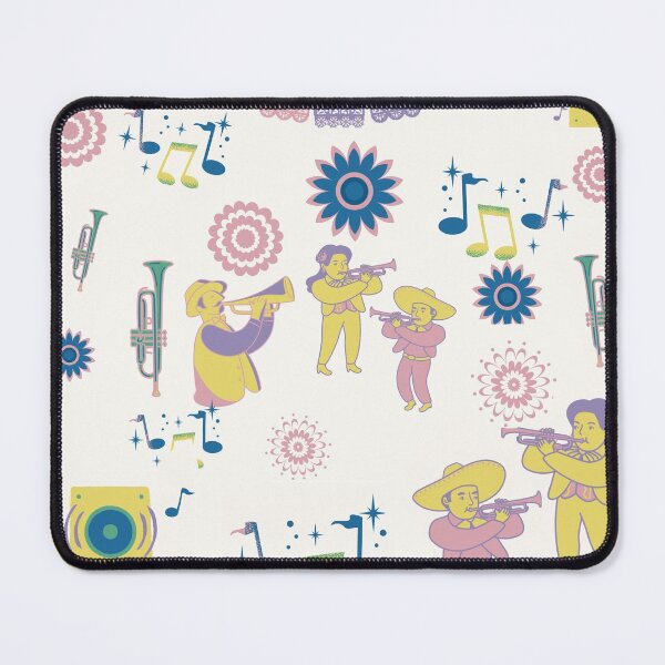 Item preview, trumpet pattern design designed and sold by Rokay Arts.
