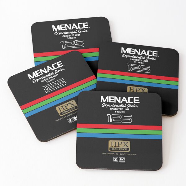Item preview, Cassette Unit - Menace T-125 HPX designed and sold by vintage-covers.
