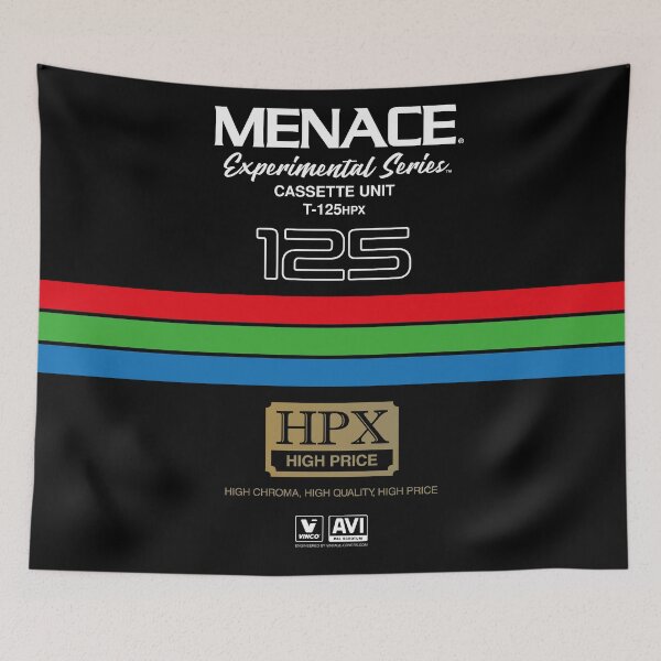Item preview, Cassette Unit - Menace T-125 HPX designed and sold by vintage-covers.