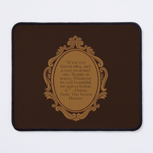 Item preview, The Secret History Donna Tartt Dark Academia Bookish Book Quotes designed and sold by BooksAndFlowers.