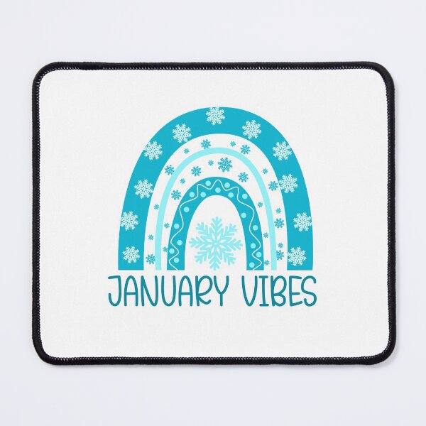 Artikelvorschau, Januar Vibes Winter Rainbow entworfen und verkauft von Meliafroggy.