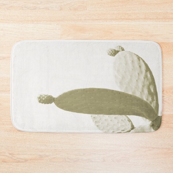 Item preview, Minimalist modern green prickly pear cactus designed and sold by by-jwp.
