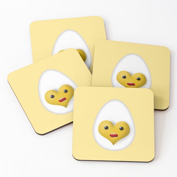 Item preview, World Egg Day, Heart Shaped Kawaii Egg designed and sold by Your Favorite Shop.