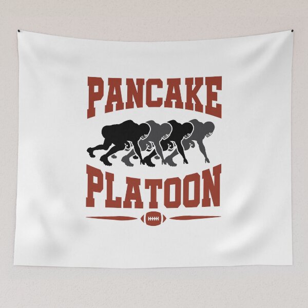 Item preview, Pancake Platoon Football Offensive Line designed and sold by jaygo.