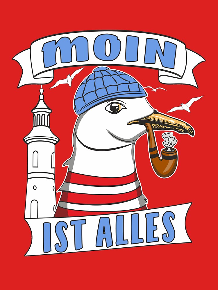 MÖWE MOIN IST ALLES T-Shirt