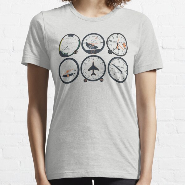 Basic Six Flight Instruments Essential T-Shirt