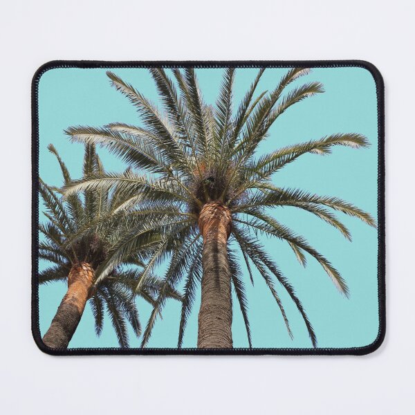 Item preview, Palmiers sur fond limpet shell designed and sold by AHELENE.